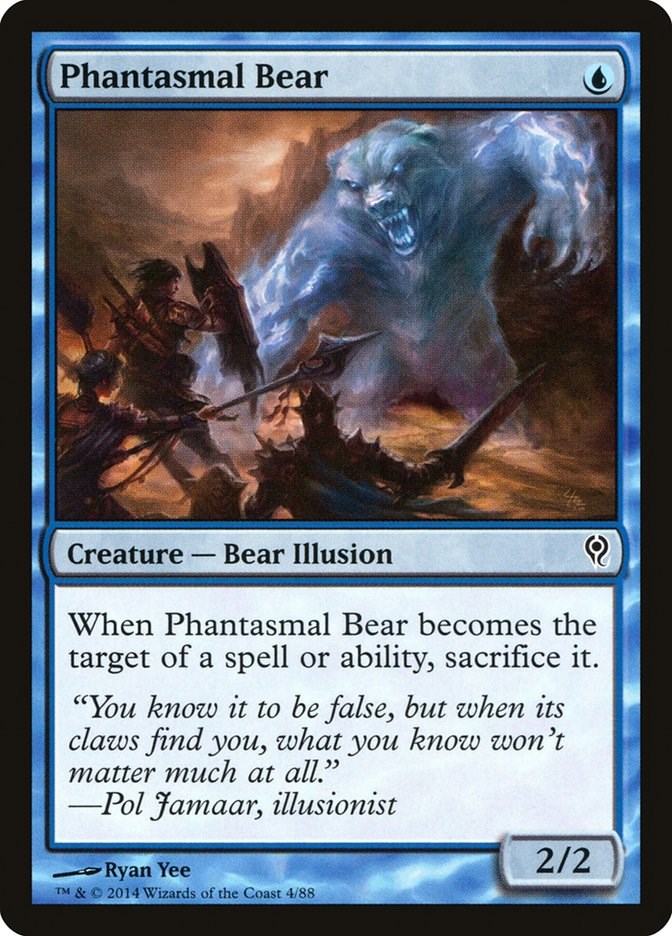 Phantasmal Bear - Duel Decks: Jace vs. Vraska - Magic: The Gathering