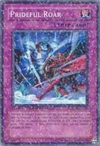 Yu-Gi-Oh! Karte 'Prideful Roar' (DT02-EN097) | Normale Falle, 1st Edition Common, Duel Terminal 2
