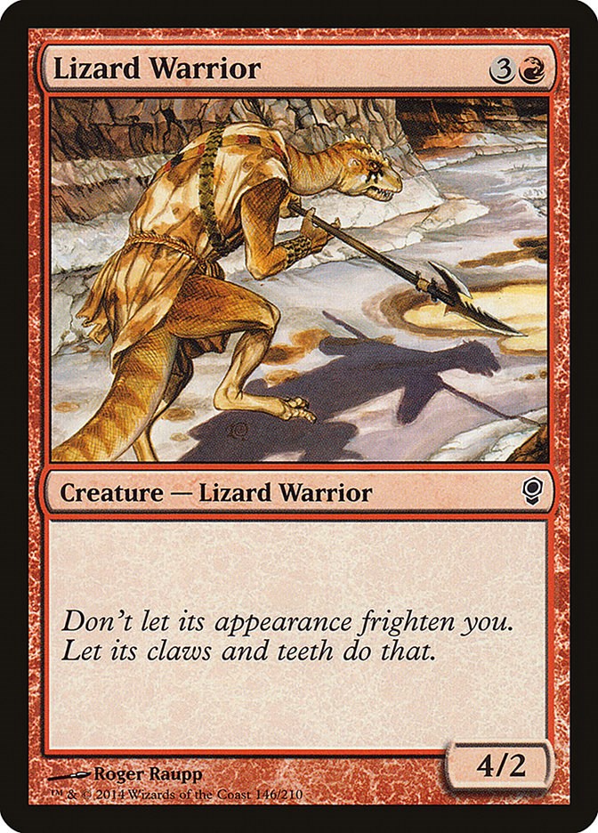 Lizard Warrior - Conspiracy - Magic: The Gathering