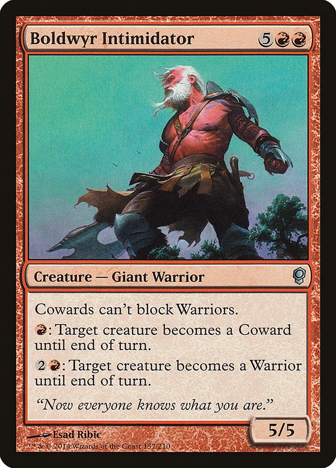 Boldwyr Intimidator - Conspiracy - Magic: The Gathering