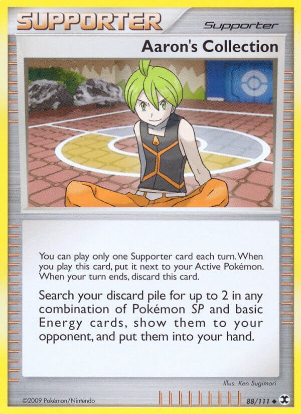 Aaron's Collection card artwork