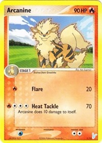 Arcanine card artwork
