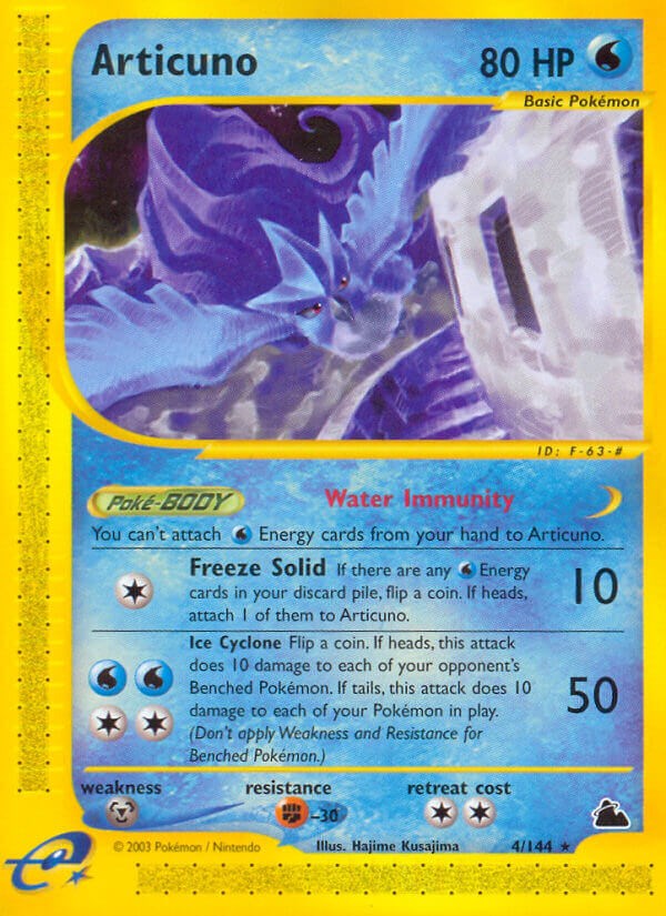 Articuno card artwork