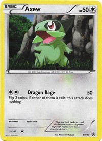 Axew card artwork