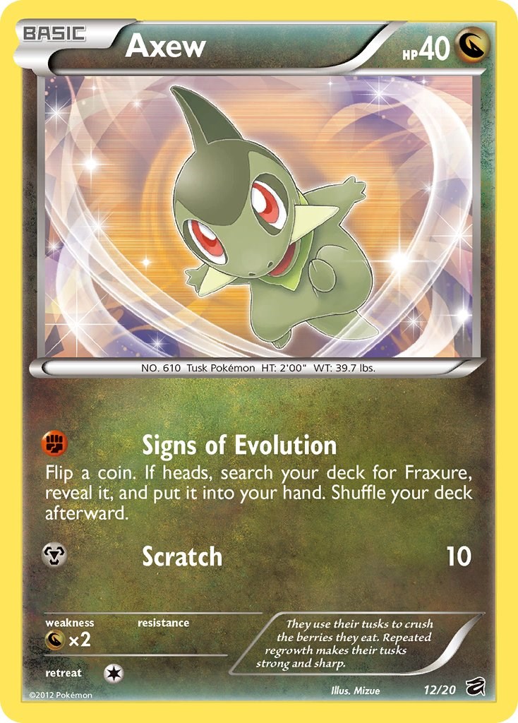 pokemon axew shiny evolution