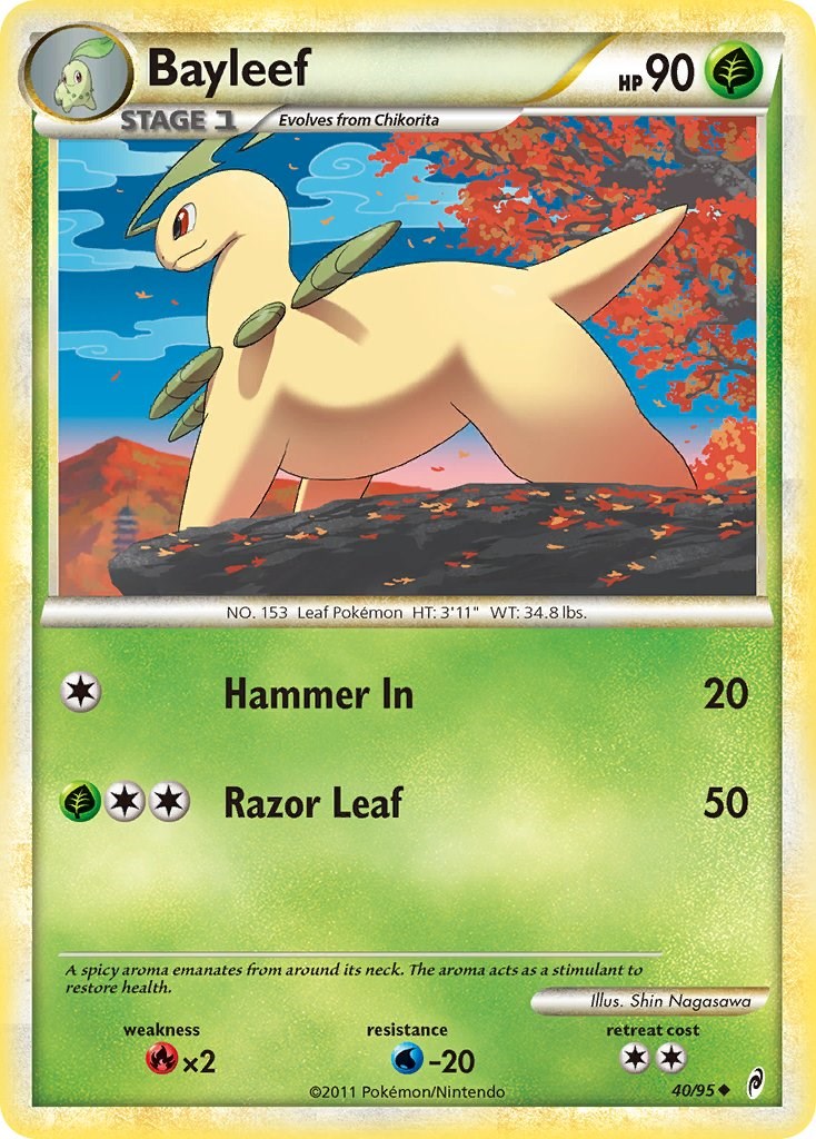 Bayleef card artwork