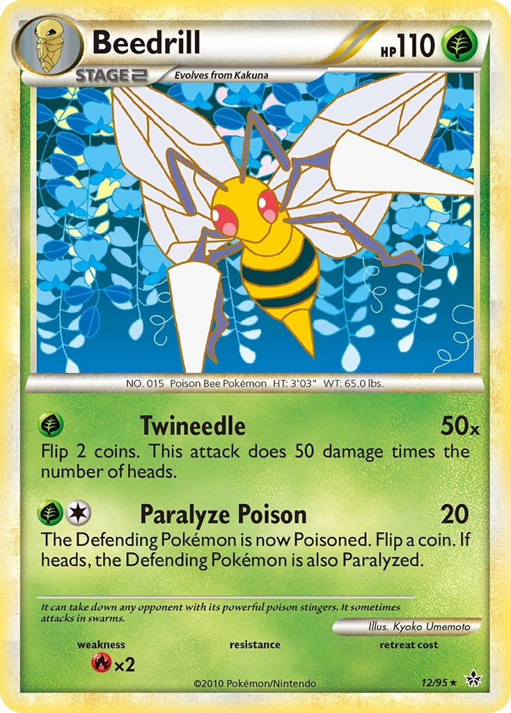 Beedrill card artwork