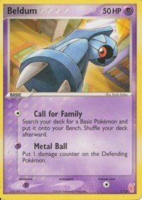 Beldum card artwork