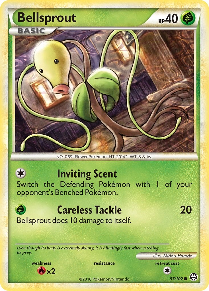 Bellsprout card artwork