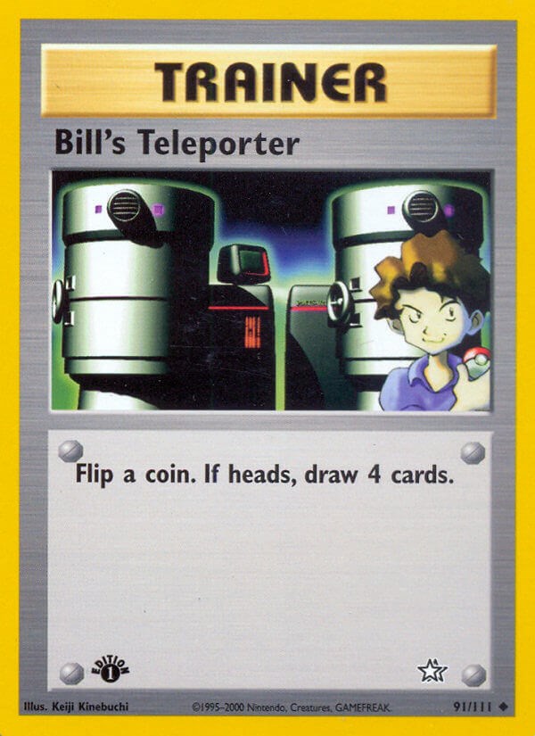 Bill's Teleporter card artwork