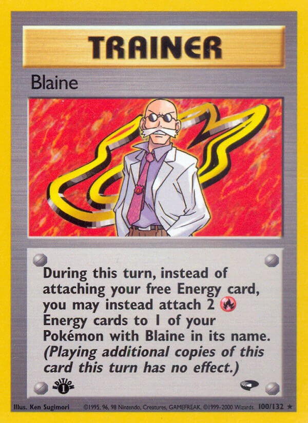 Blaine card artwork
