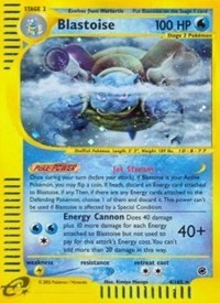 Blastoise card artwork