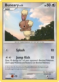 Buneary card artwork