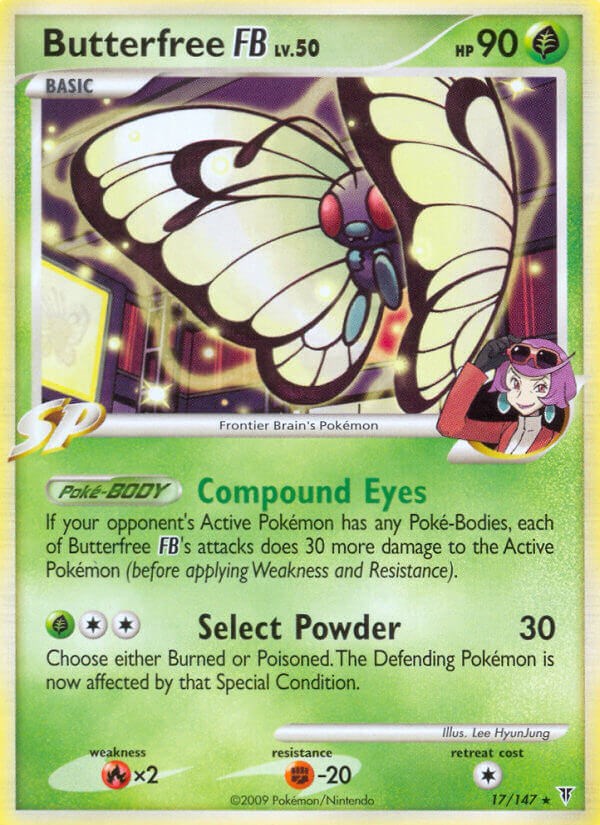 Butterfree FB card artwork