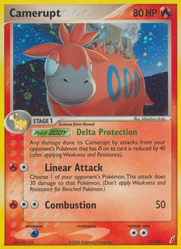 Camerupt card artwork