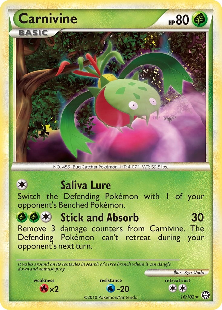 Carnivine card artwork