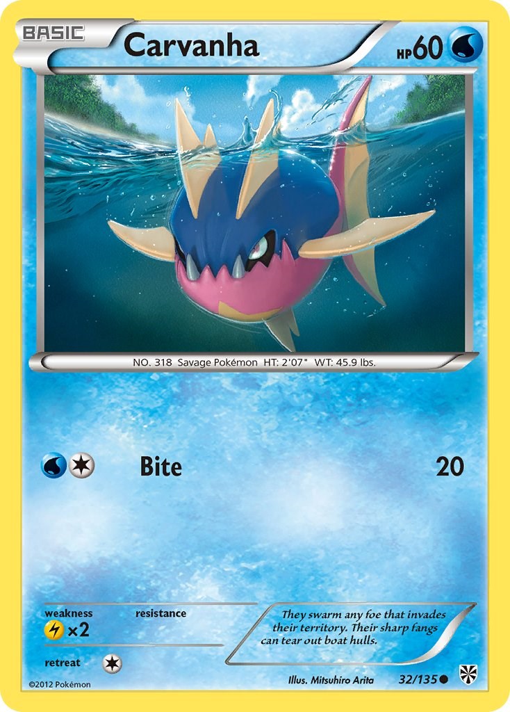 Carvanha card artwork