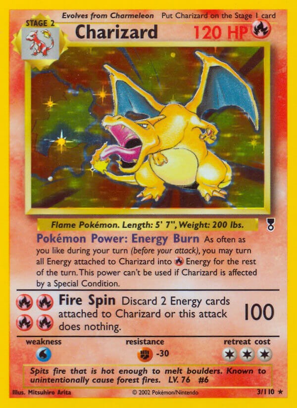 legendary pokemon cards in english