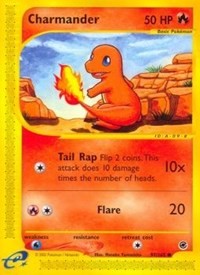 Charmander card artwork