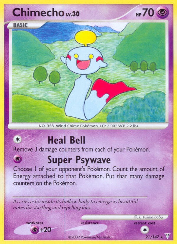 Chimecho card artwork
