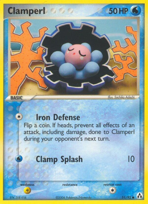 Clamperl card artwork
