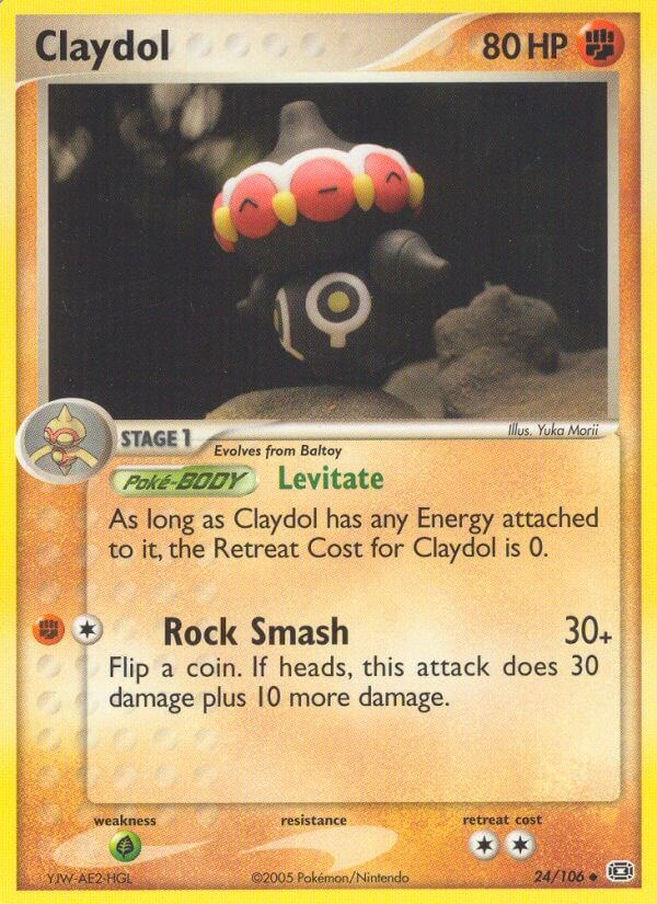 Claydol card artwork
