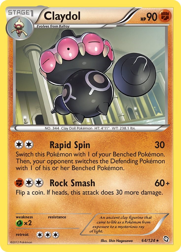 Claydol card artwork