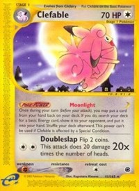 Clefable card artwork
