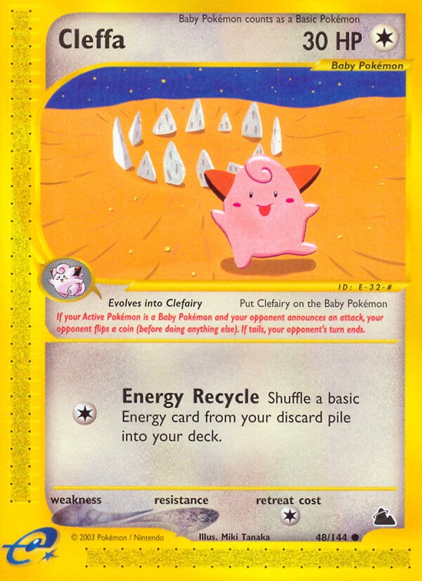 Cleffa card artwork