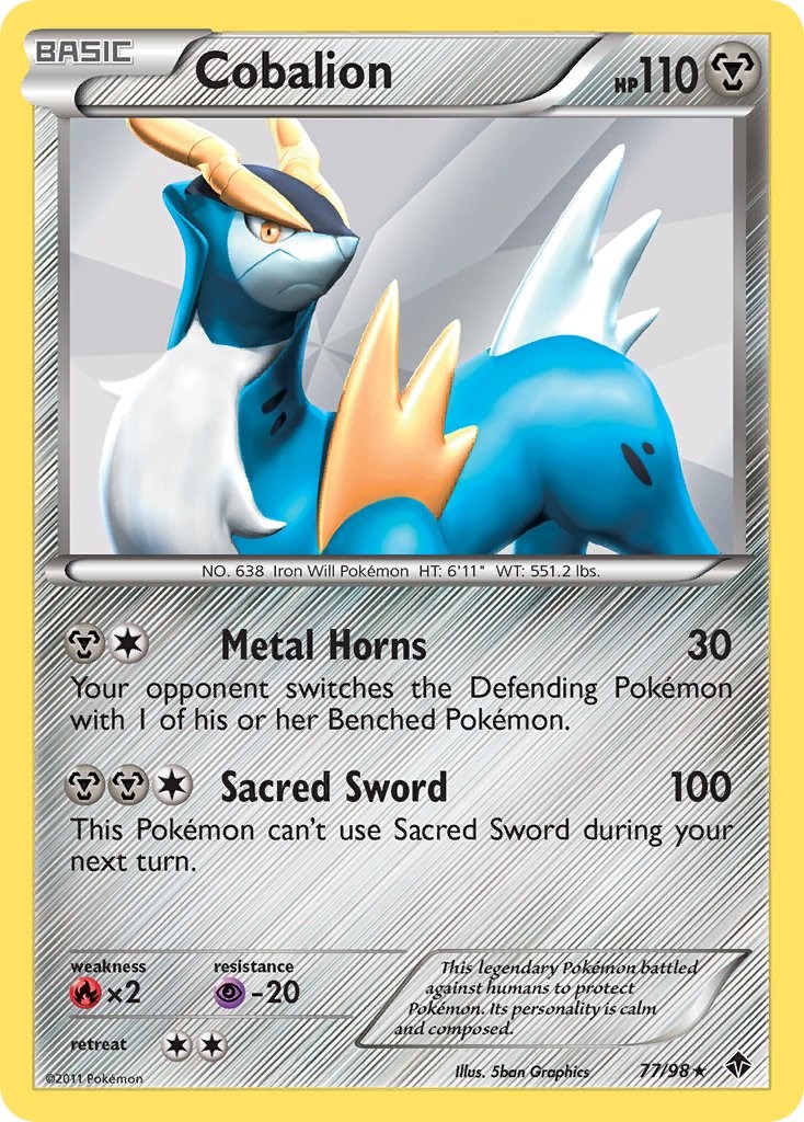 Cobalion card artwork