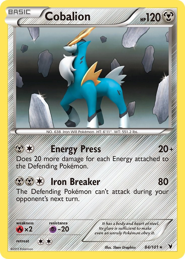 Cobalion card artwork