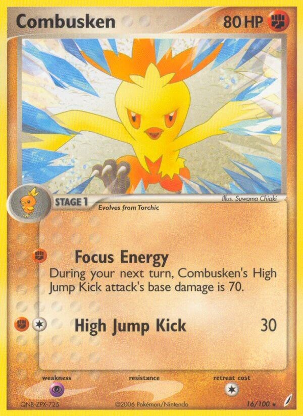 Combusken card artwork