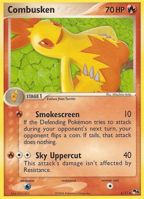 Combusken card artwork