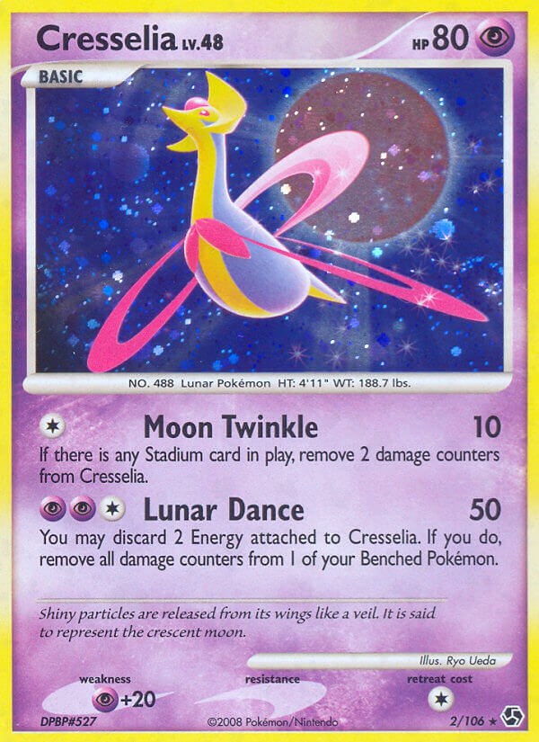 Cresselia card artwork