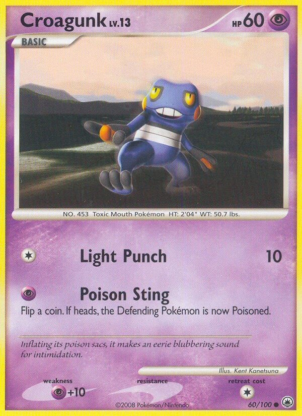 Croagunk card artwork