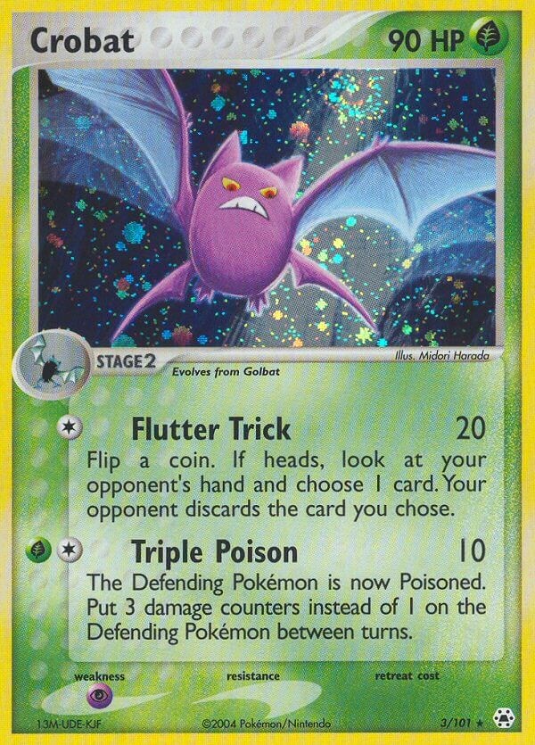 Crobat card artwork