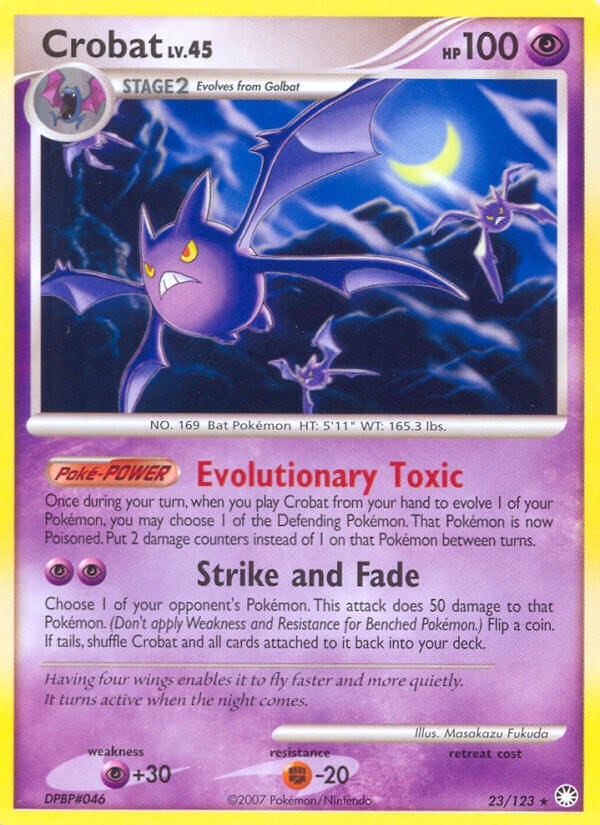 Crobat card artwork