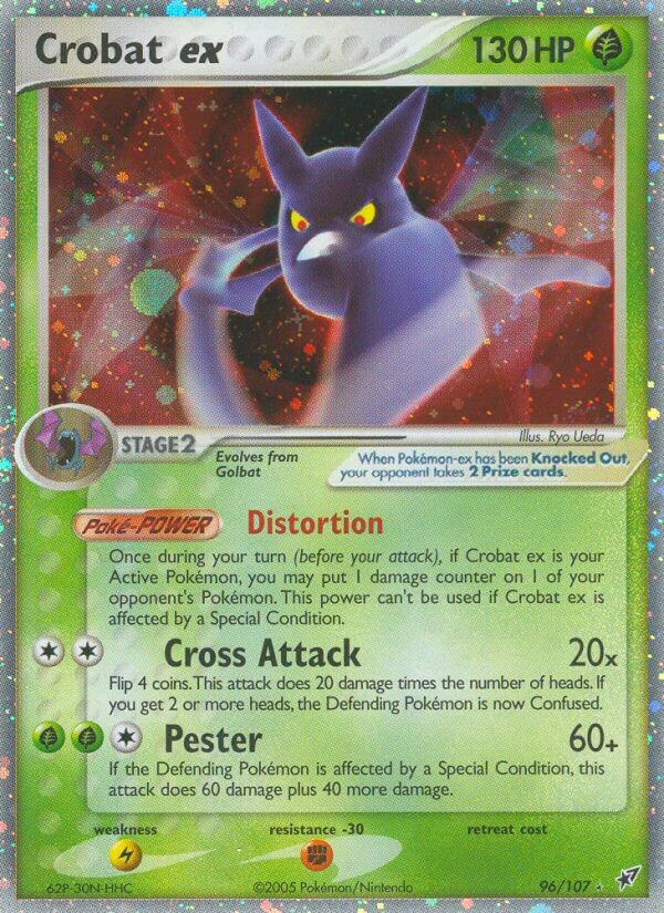 Crobat ex card artwork
