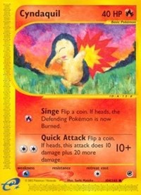 Cyndaquil card artwork