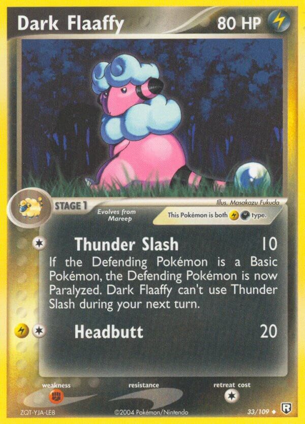 Dark Flaaffy card artwork