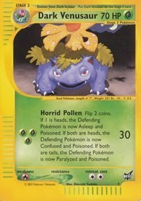Dark Venusaur card artwork