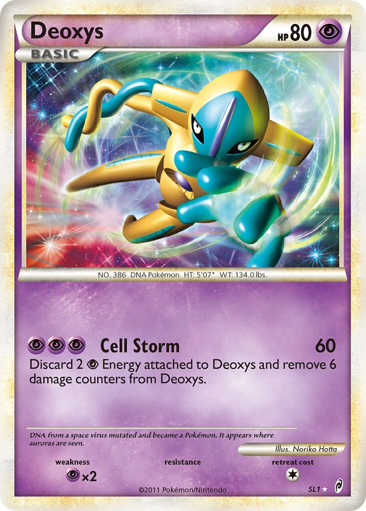 Deoxys - PokemonCard