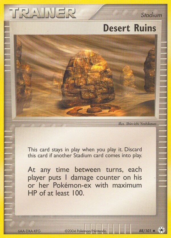 Desert Ruins card artwork
