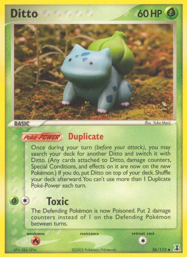 pokemon bulbasaur card