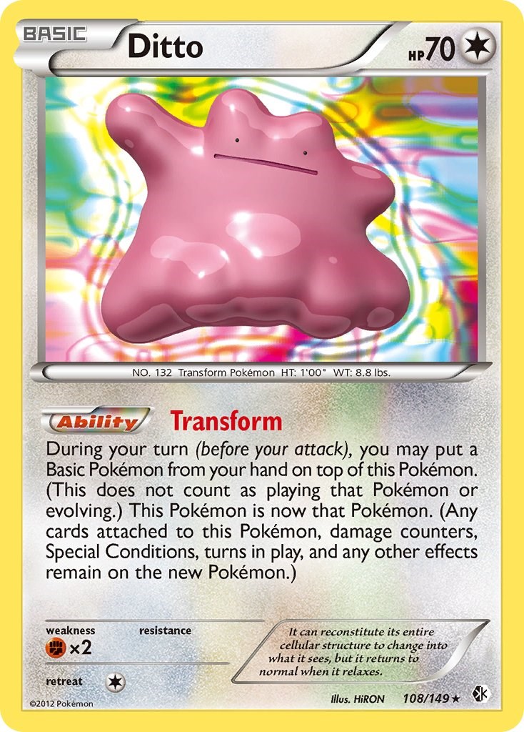 Pokemon Go Ditto Indonesian Card TCG English Rare NM-Mint