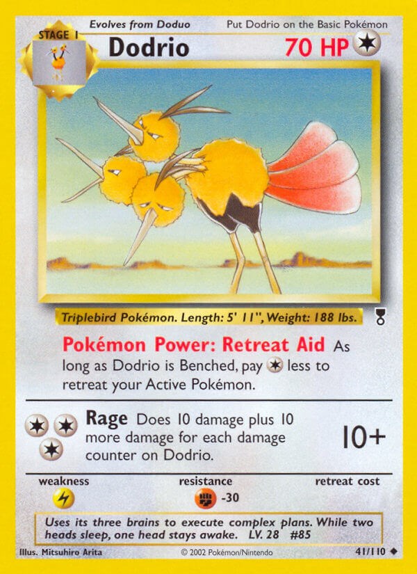 Dodrio card artwork