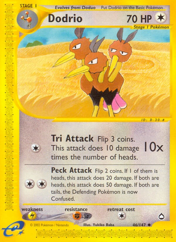 Dodrio card artwork