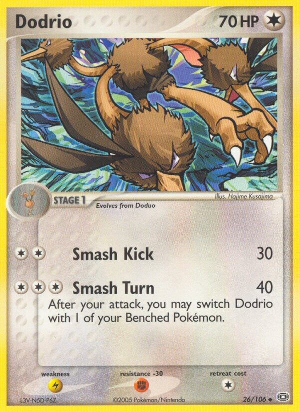 Dodrio card artwork