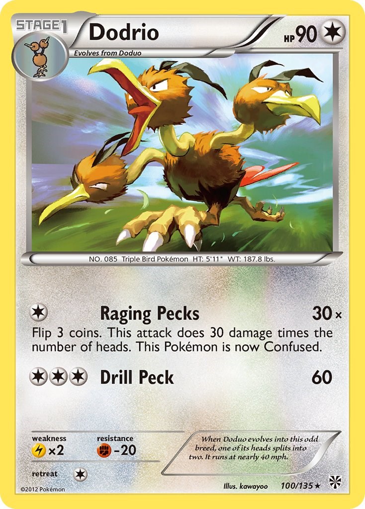 Dodrio card artwork