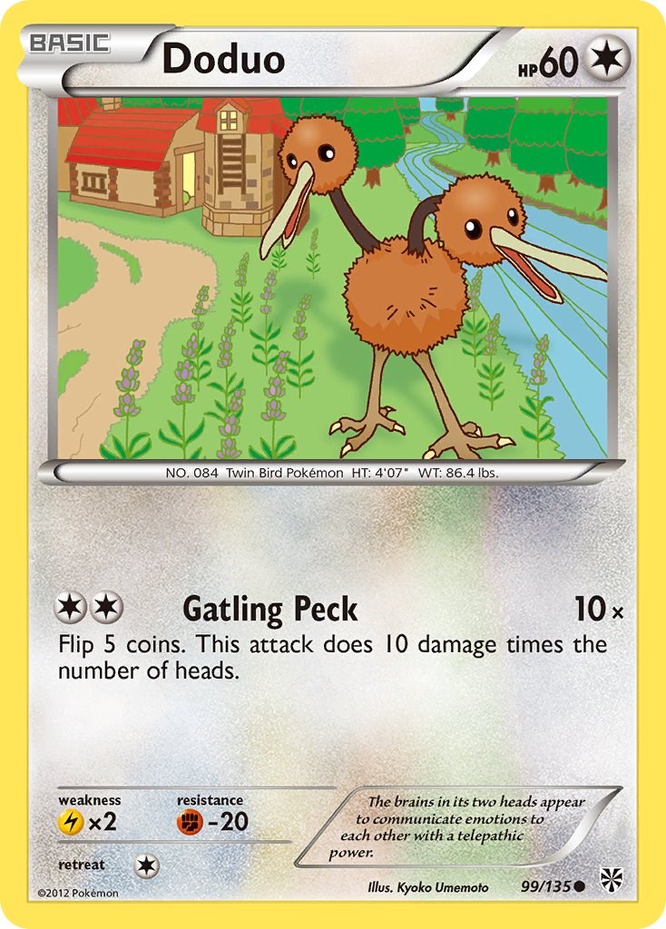 Doduo card artwork